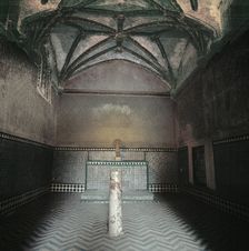 Chapel covered with Gothic ribs at the Pilate House in Seville