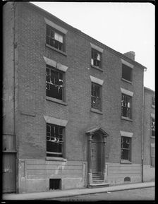 Chapel House, Chapel House Street, Deritend, Digbeth, Birmingham, 1941. Creator: George Bernard Mason
