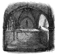 Chapel in the Hermitage, Warkworth, 1881. Creator: Unknown