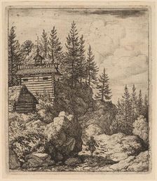 Chapel, probably c. 1645/1656. Creator: Allart van Everdingen