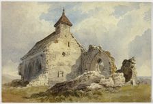 Chapel Ruins, 1872. Creator: Charles John Hills
