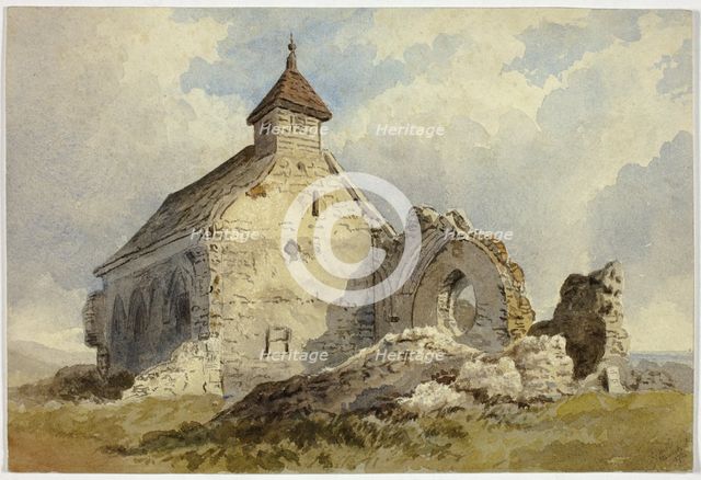 Chapel Ruins, 1872. Creator: Charles John Hills.