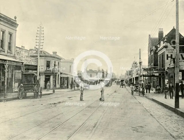 'Chapel Street. Melbourne', 1901. Creator: Unknown.