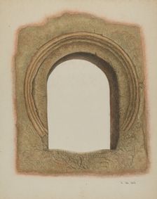 Chapel Window, c. 1939. Creator: Vera Van Voris