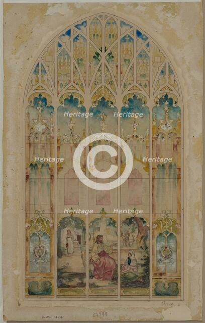Chapel Window. Creator: John La Farge (American, 1835-1910).