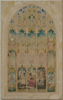 Chapel Window. Creator: John La Farge (American, 1835-1910)
