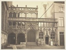 Chapelle du St. Sang à Bruges, 1854/55. Creators: Bisson Frères, Louis-Auguste Bisson, Auguste-Rosalie Bisson