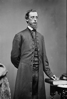 Chaplain A.A. Harris, US Army, between 1855 and 1865. Creator: Unknown