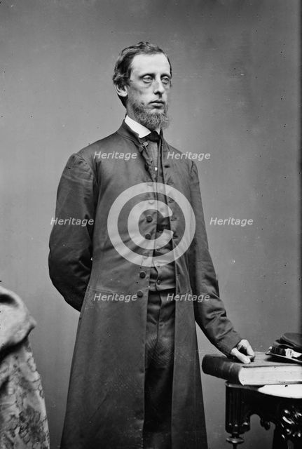 Chaplain A.A. Harris, US Army, between 1855 and 1865. Creator: Unknown.