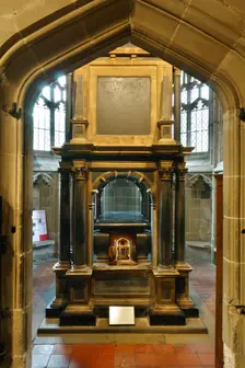 Chapter house, the Collegiate Church of St Mary, Warwick, Warwickshire, 2010. Creator: Peter Thompson