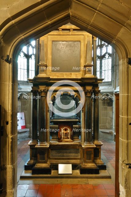 Chapter house, the Collegiate Church of St Mary, Warwick, Warwickshire, 2010. Creator: Peter Thompson.