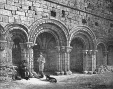 Chapter House Kirkstall Abbey, c1880, (1897). Artist: Alexander Francis Lydon
