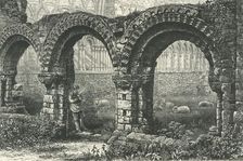 Chapter House, Much Wenlock Abbey c1870