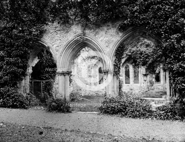 Chapter House, Netley Abbey, Hampshire, c1860-c1922.