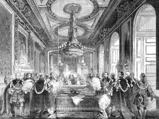 Chapter of the Order of the Garter: Investiture of the King of the French, 1844. Creator: Stephen Sly