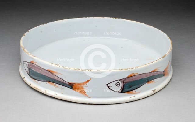 Char Pot, Liverpool, 1750/70. Creator: Old Haymarket Pottery.