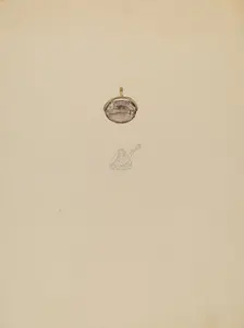 Charm for Watch Chain, c. 1936. Creator: Doris Beer