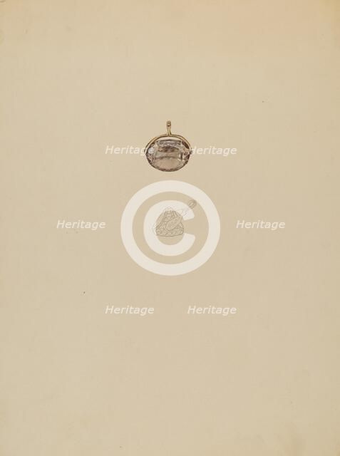 Charm for Watch Chain, c. 1936. Creator: Doris Beer.