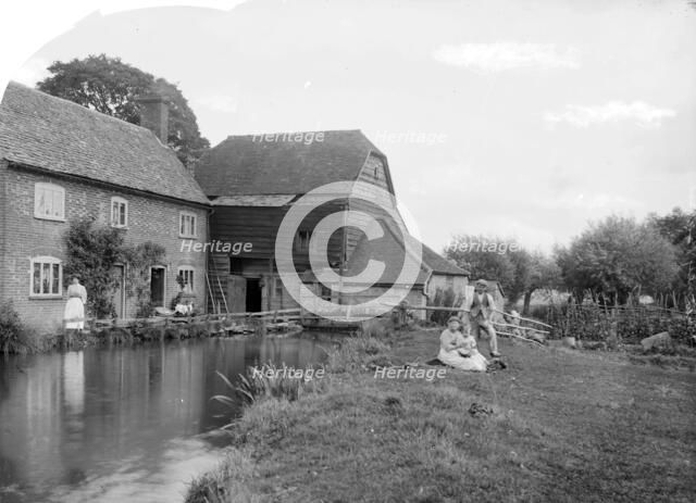 Charney Bassett Mill, Charney Bassett, Oxfordshire, c1900. Artist: Henry Taunt