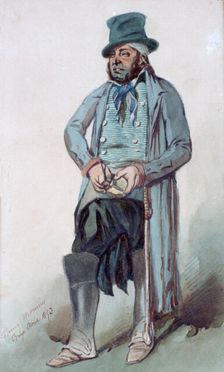 Character 1853. Artist: Henry Bonaventure Monnier
