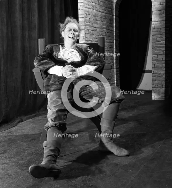 Character from a production of Shakespeare's "Twelfth Night", Worksop College, Derbyshire, 1960. Creator: Michael Walters.