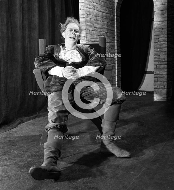 Character from a production of Shakespeare's "Twelfth Night", Worksop College, Derbyshire, 1960. Creator: Michael Walters.