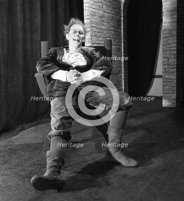 Character from a production of Shakespeare's Twelfth Night, Worksop College, Derbyshire, 1960. Artist: Michael Walters