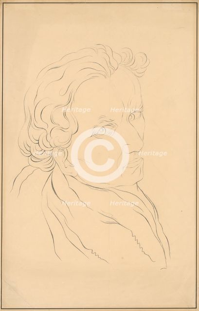 Character study of chapter II., 1870. Creator: Ladislav Mednyanszky.