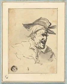 Character Sketch, n.d. Creator: John Hamilton Mortimer