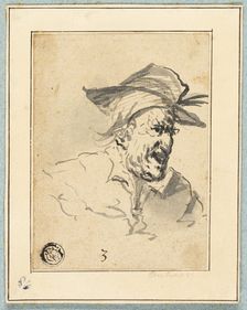 Character Sketch, n.d. Creator: John Hamilton Mortimer