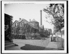 Characteristic employees home, National Cash Register, Dayton, Ohio, c1902. Creator: William H. Jackson