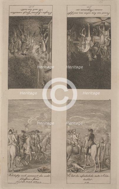 Characteristics of King Frederik II (Part III), 1800. Creator: Daniel Nikolaus Chodowiecki.