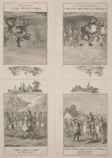 Charakteristik Friedrichs II (Part III), 1800. Creator: Daniel Nikolaus Chodowiecki