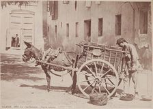 Charcoal Seller, Valencia, c1885. Creator: Juan Laurent