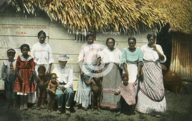 'Charcoal Warehouse, Cuba', 1911. Creator: Unknown.
