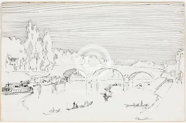 Charenton-le-Pont, ca. 1893. Creator: Joseph Pennell (American, 1857-1926).