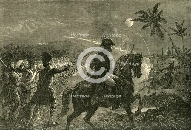 'Charge of Highlanders at Seringapatam', (1799), 1890. Creator: Unknown.