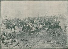 Charge of the Twelfth Hussars at the Battle of Marengo 1800, (1896)