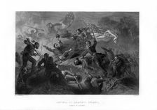 Charge of the Zouaves, Capture of Roanoke Island, North Carolina, 1862-1867.Artist: JJ Crew