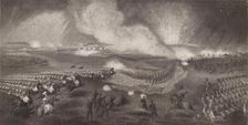 Charge of the British Troops on the Road to Windlesham, April 24, 1854 1854 (1909)