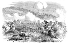 Charge of the Chasseurs d'Afrique, October 25, 1854. Creator: Unknown