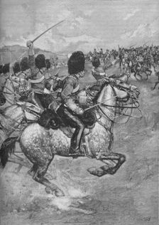 Charge of the Heavy Brigade at the Battle of Balaclava, 1854 (1906)