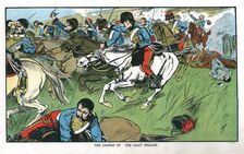 Charge of the Light Brigade at Balaclava, Crimean War, 25 October, 1854 (early 20th century)