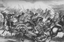 Charge of the Light Cavalry at Balaclava c1880. Artist: T.S.S