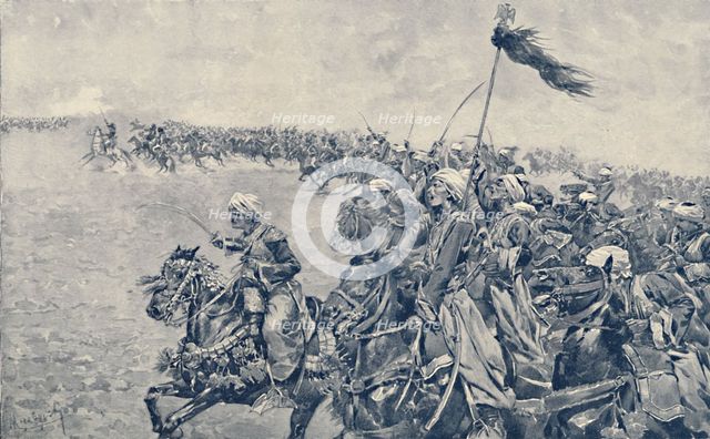 'Charge of the Mamelukes at the Battle of Austerlitz', 1896. Artist: Unknown.