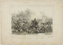 Charge of the Republican Hussards, 1832–33. Creator: Auguste Raffet