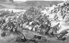Charge of the Seventeenth Lancers at Ulundi 1879, (c1880)
