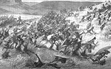 Charge of the Seventeenth Lancers at Ulundi 1879, (c1880)