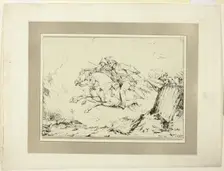 Charge, from the first issue of Specimens of Polyautography, 1803. Creator: Robert Ker Porter
