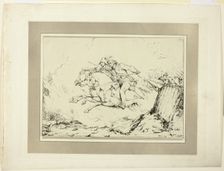 Charge, from the first issue of Specimens of Polyautography, 1803. Creator: Robert Ker Porter